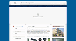 Desktop Screenshot of distarltd.com